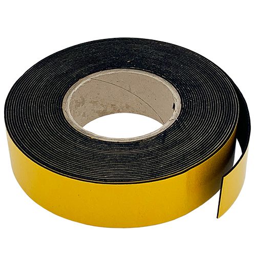 PVC Nitrile BS476 Class 0 Rubber Strip Self adhesive 15mm Wide x 6mm Thick