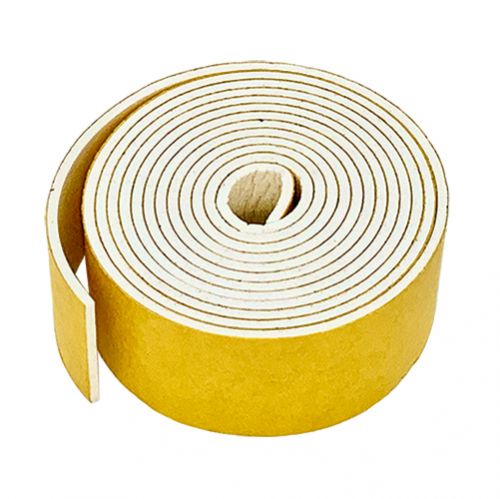 Silicone rubber strip Sponge self adhesive 10mm wide x 1.5mm thick