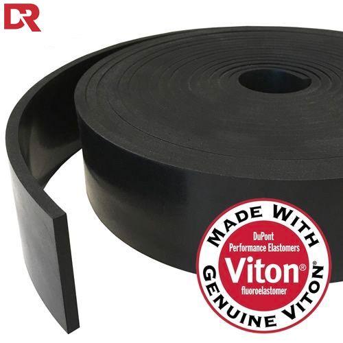 Viton rubber strip 1.5mm thick x 20mm wide